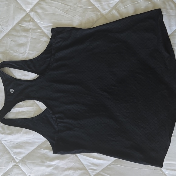 Athleta Black Racerback Performance Tank - Picture 5 of 5